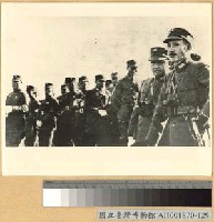 藏品(北伐時期之蔣主席與各將領)的圖片